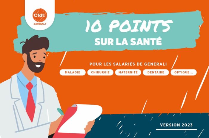 Livret complémentaire santé Generali : Le nouveau livret d’information sur les accords par la CFDT