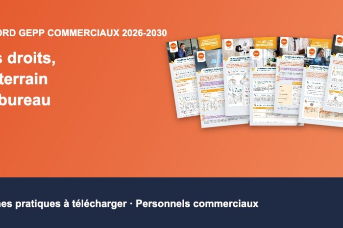 Accord GEPP : 7 fiches pratiques pour les commerciaux